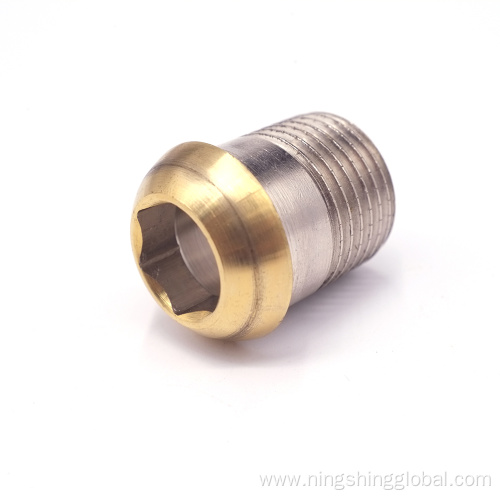 Nickel plating brass radiator valve